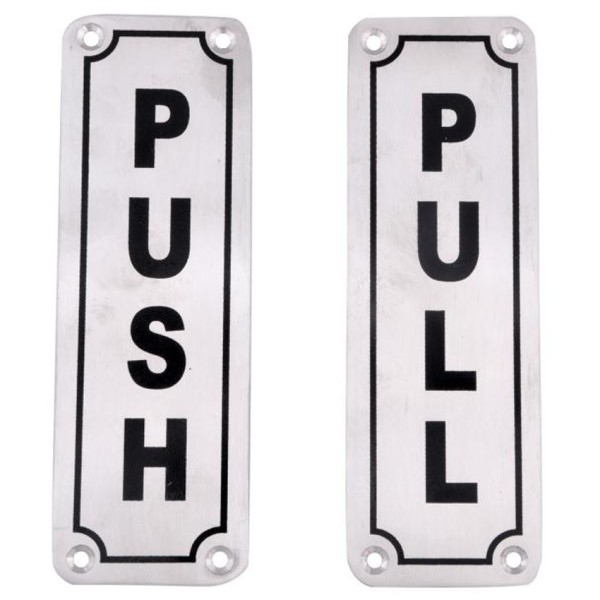 Supplier of Push & Pull Door Signs in Dubai