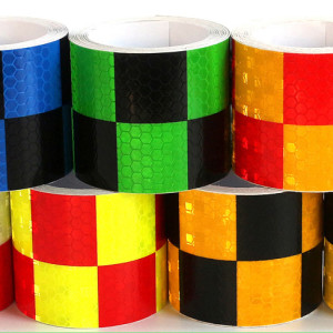 Mix Reflective Tape self adhesive - Honeycomb