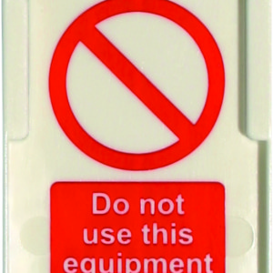 Plastic Tag Card Holder