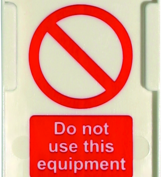 Plastic Tag Card Holder