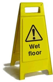 Wet Floor - Floor Caution Stand Sign