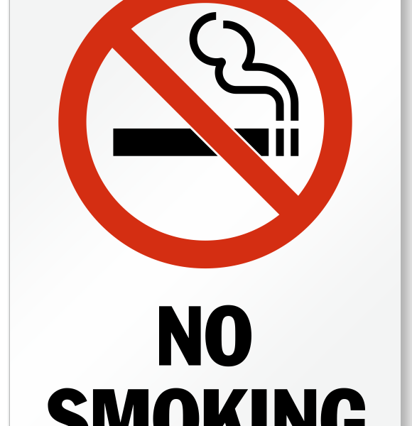 Safety Sign - No smoking sign