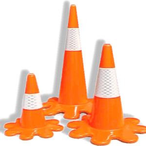 Traffic Road Safety Cone - Orange