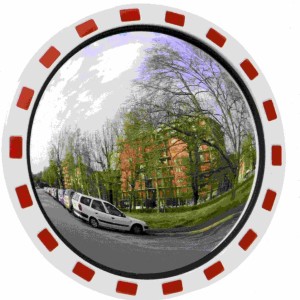 Traffic Round Mirror