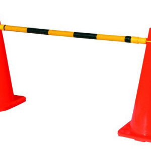 Traffic Safety Cone with Bar