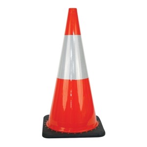 Traffic Safety Cone with Reflect - 700mm