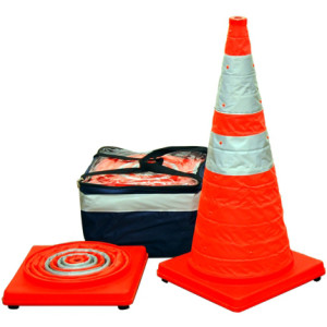 Traffic Safety Expandable Cone