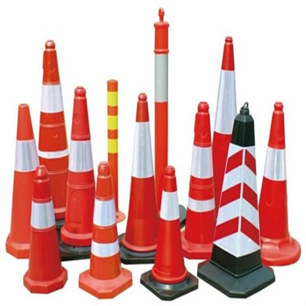 Traffic Safety Plastic Cone Pole