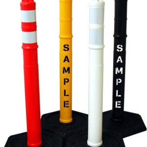 Traffic Safety Plastic Post