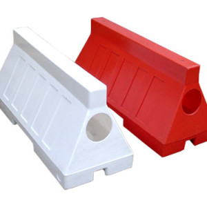 Traffic Safety - Plastic traffic barrier