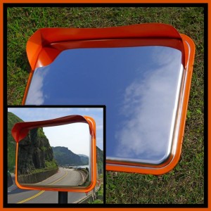 Traffic Safety Square Convex Mirror
