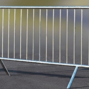 Traffic Safety - crowd control barrier steel